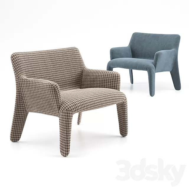 Armchair 3D Models – 0167 Armchair 3D Models – 0167