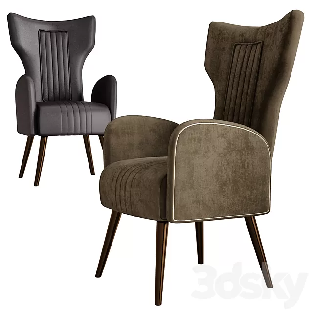 Armchair 3D Models – 0168 Armchair 3D Models – 0168