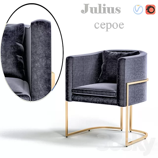 Armchair 3D Models – 0184 Armchair 3D Models – 0184