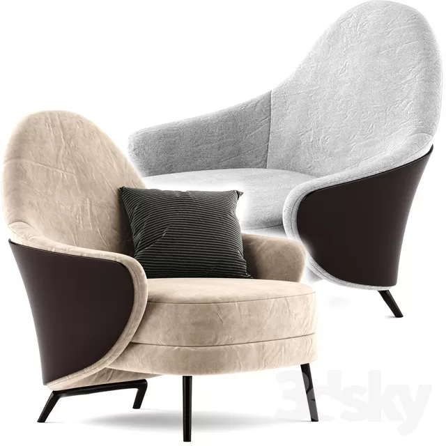 Armchair 3D Models – 0200 Armchair 3D Models – 0200