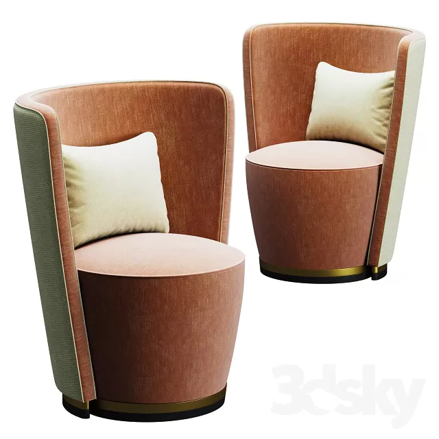 Armchair 3D Models – 0205 Armchair 3D Models – 0205