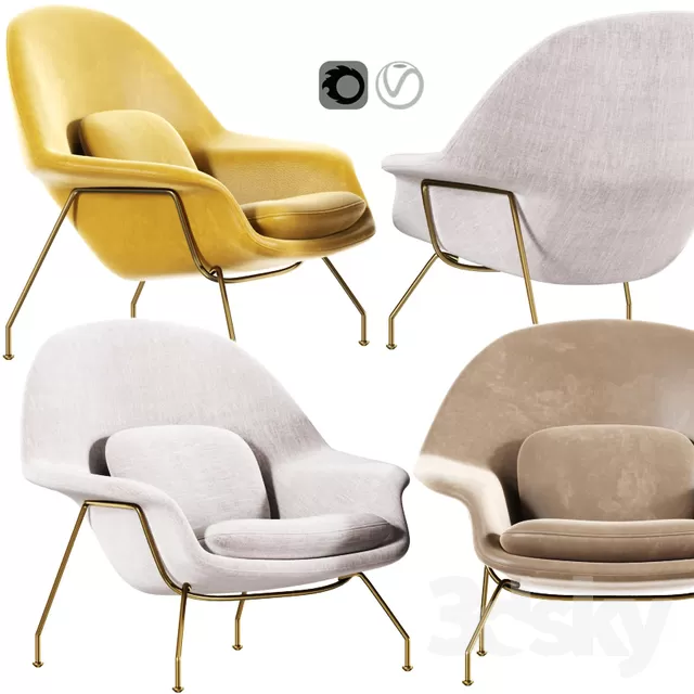 Armchair 3D Models – 0207 Armchair 3D Models – 0207