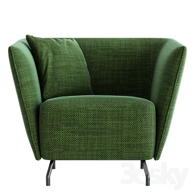 Armchair 3D Models – 0208 Armchair 3D Models – 0208