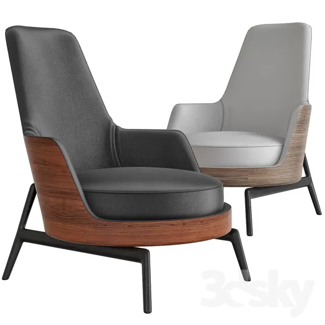 Armchair 3D Models – 0209 Armchair 3D Models – 0209