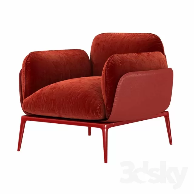 Armchair 3D Models – 0222 Armchair 3D Models – 0222