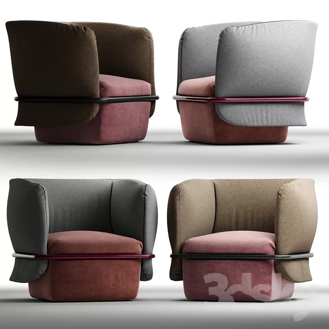 Armchair 3D Models – 0232 Armchair 3D Models – 0232