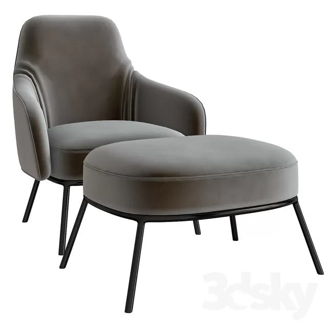 Armchair 3D Models – 0234 Armchair 3D Models – 0234