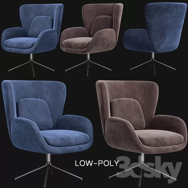 Armchair 3D Models – 0237 Armchair 3D Models – 0237