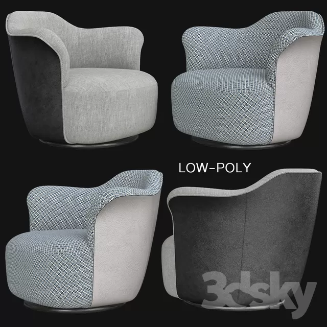 Armchair 3D Models – 0238 Armchair 3D Models – 0238
