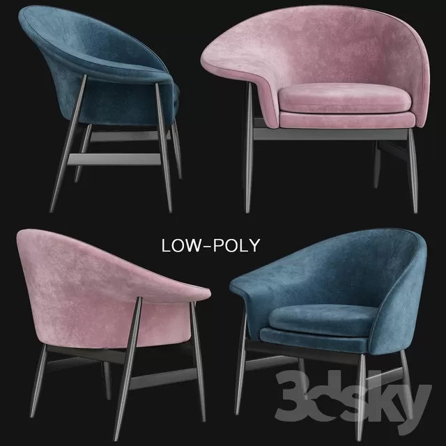 Armchair 3D Models – 0239 Armchair 3D Models – 0239