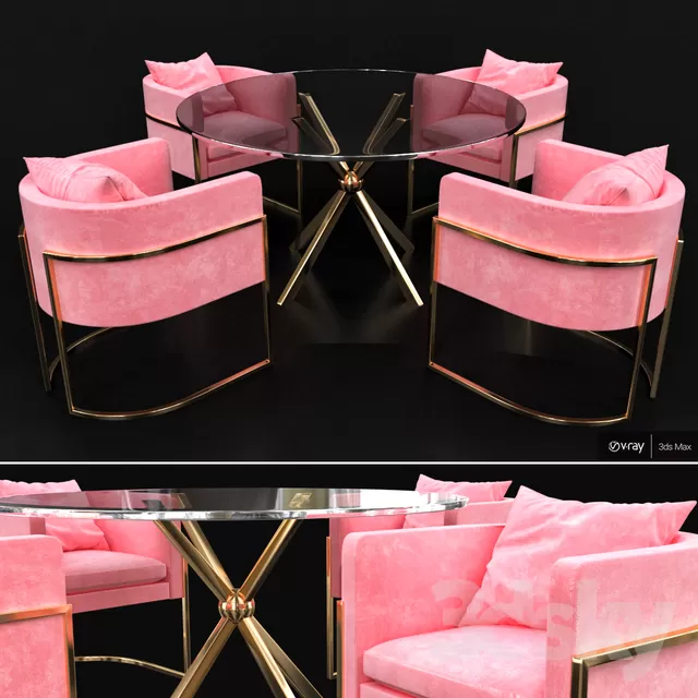 Armchair 3D Models – 0241 Armchair 3D Models – 0241