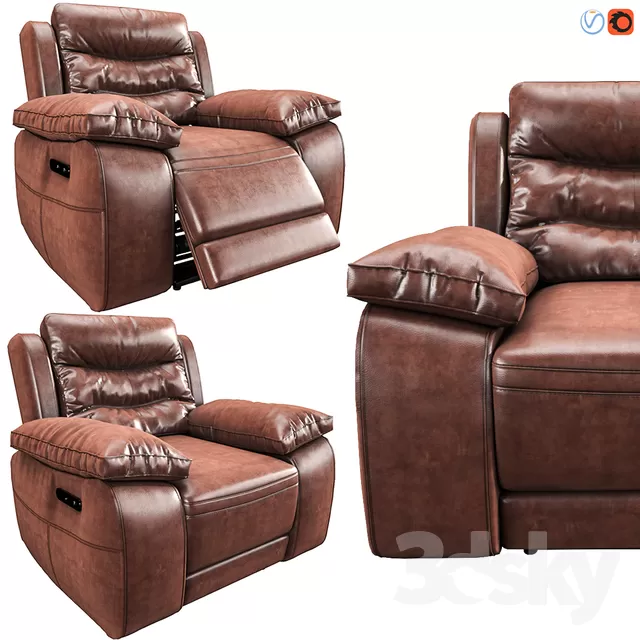 Armchair 3D Models – 0243 Armchair 3D Models – 0243