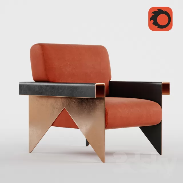 Armchair 3D Models – 0245 Armchair 3D Models – 0245