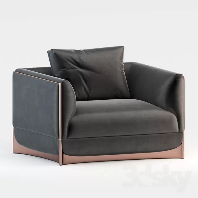 Armchair 3D Models – 0257 Armchair 3D Models – 0257