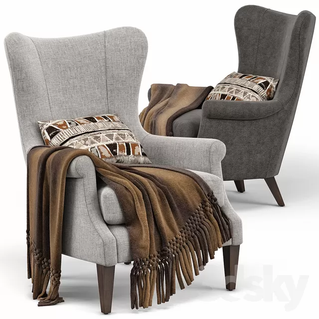 Armchair 3D Models – 0260 Armchair 3D Models – 0260