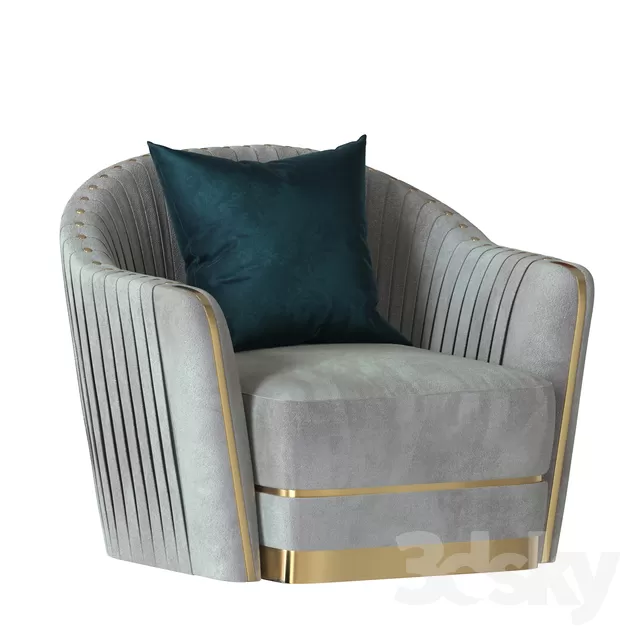 Armchair 3D Models – 0268 Armchair 3D Models – 0268
