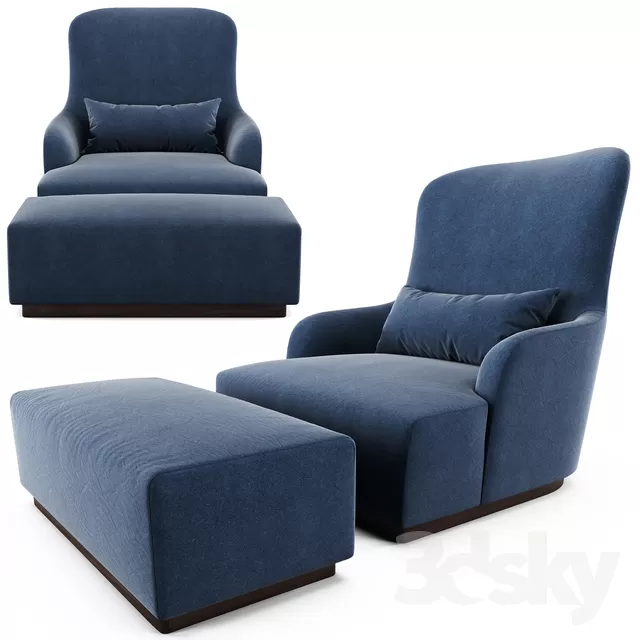 Armchair 3D Models – 0271 Armchair 3D Models – 0271