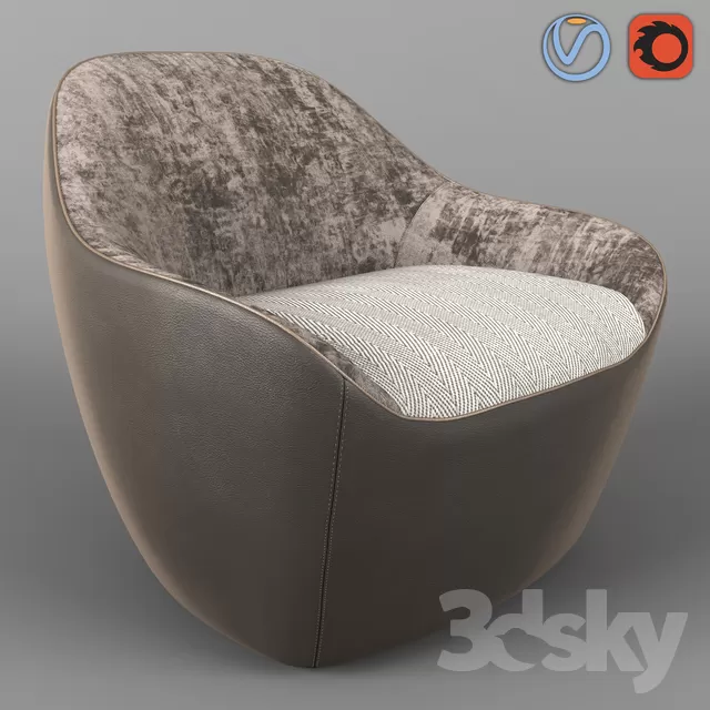 Armchair 3D Models – 0278 Armchair 3D Models – 0278
