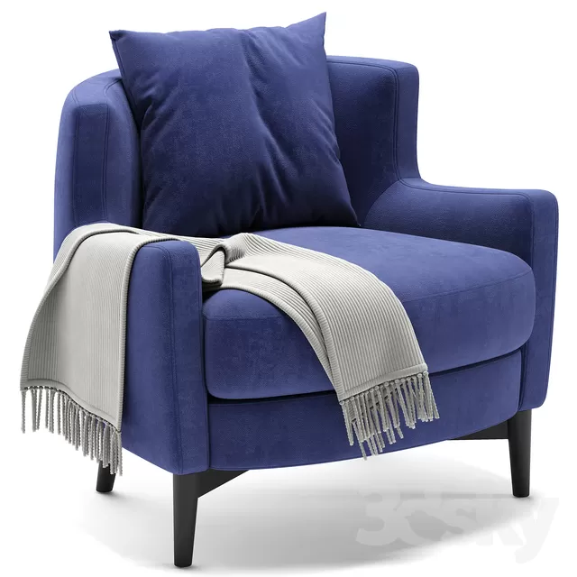 Armchair 3D Models – 0283 Armchair 3D Models – 0283