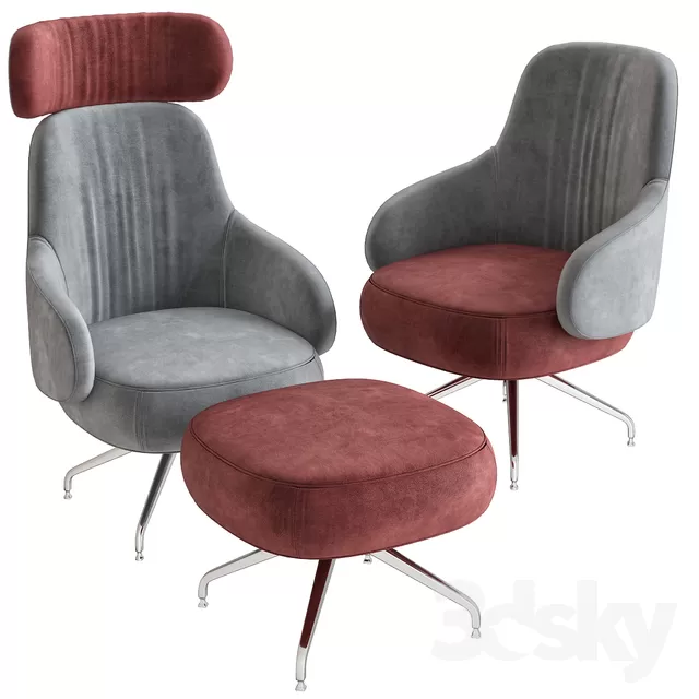 Armchair 3D Models – 0303 Armchair 3D Models – 0303