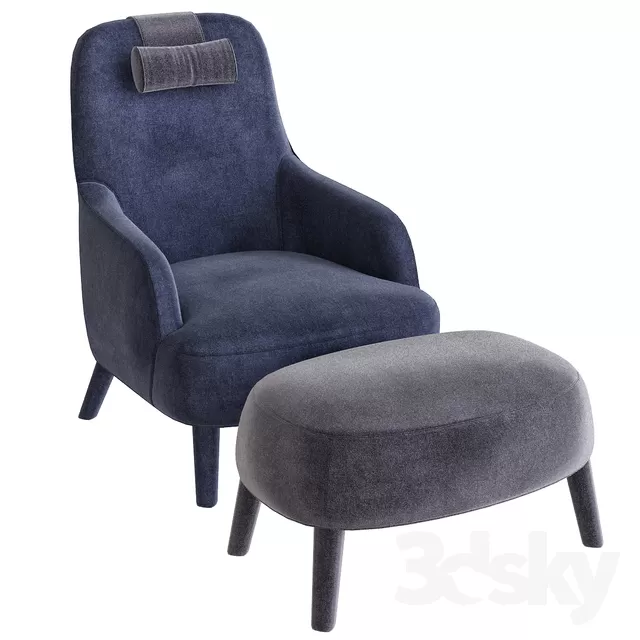 Armchair 3D Models – 0305 Armchair 3D Models – 0305