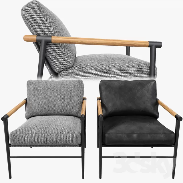 Armchair 3D Models – 0308 Armchair 3D Models – 0308