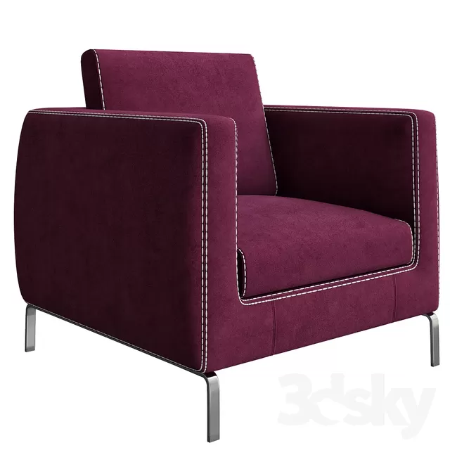 Armchair 3D Models – 0312 Armchair 3D Models – 0312