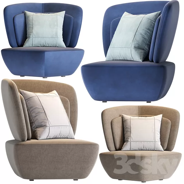 Armchair 3D Models – 0319 Armchair 3D Models – 0319