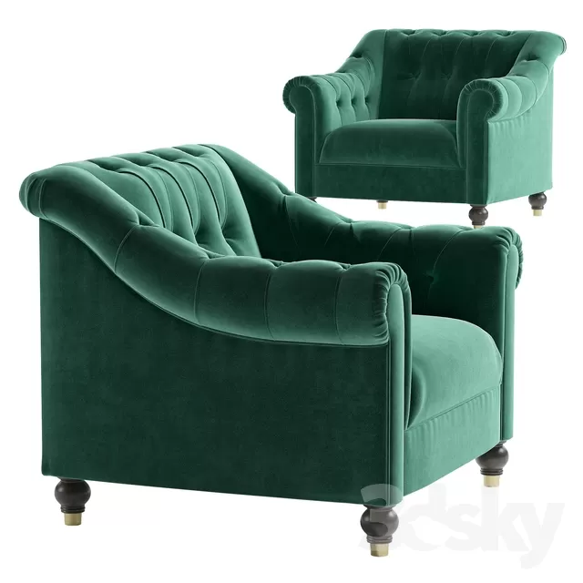 Armchair 3D Models – 0320 Armchair 3D Models – 0320