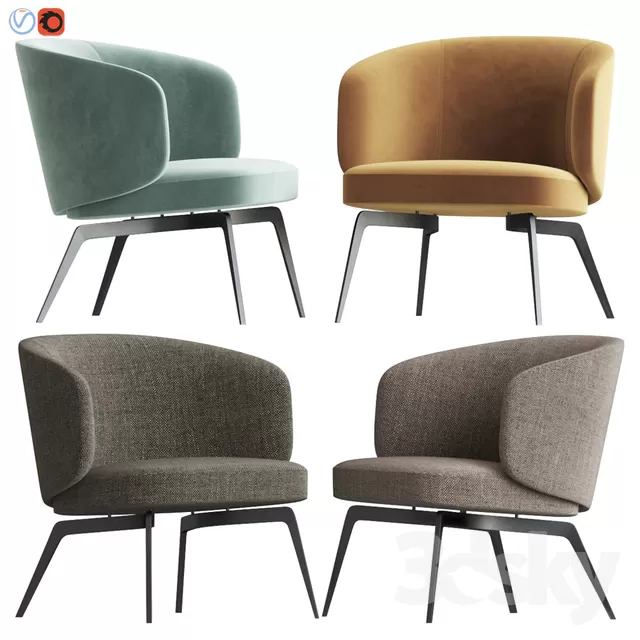 Armchair 3D Models – 0325 Armchair 3D Models – 0325