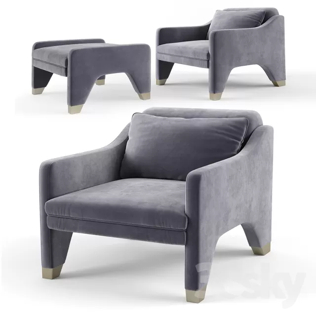 Armchair 3D Models – 0351