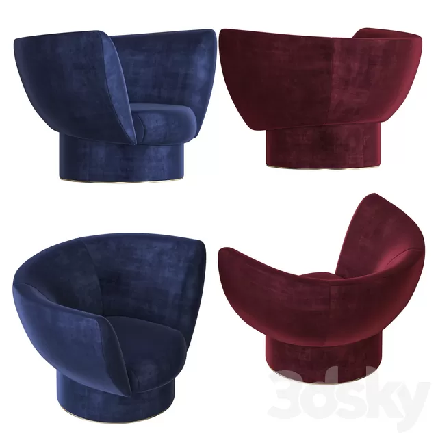 Armchair 3D Models – 0390