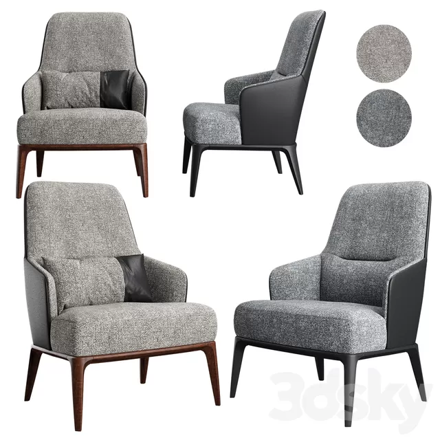 Armchair 3D Models – 0406 Armchair 3D Models – 0406