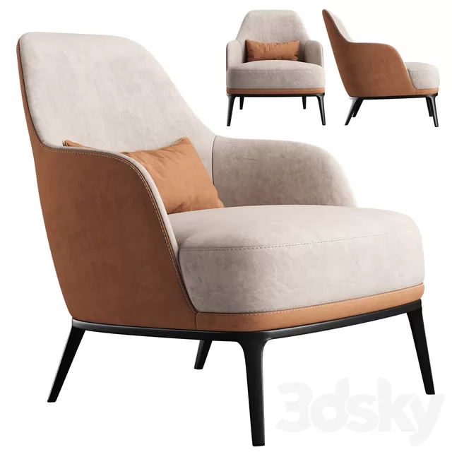 Armchair 3D Models – 0411 Armchair 3D Models – 0411