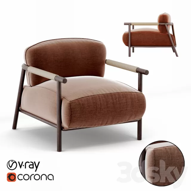 Armchair 3D Models – 0421 Armchair 3D Models – 0421