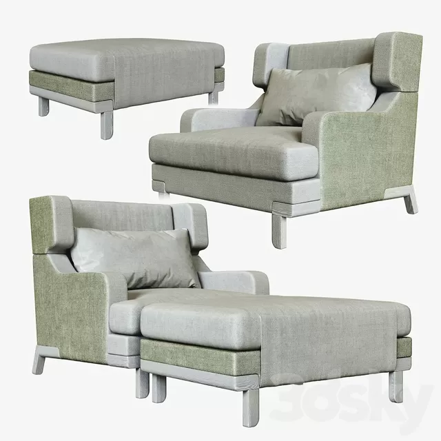 Armchair 3D Models – 0423 Armchair 3D Models – 0423