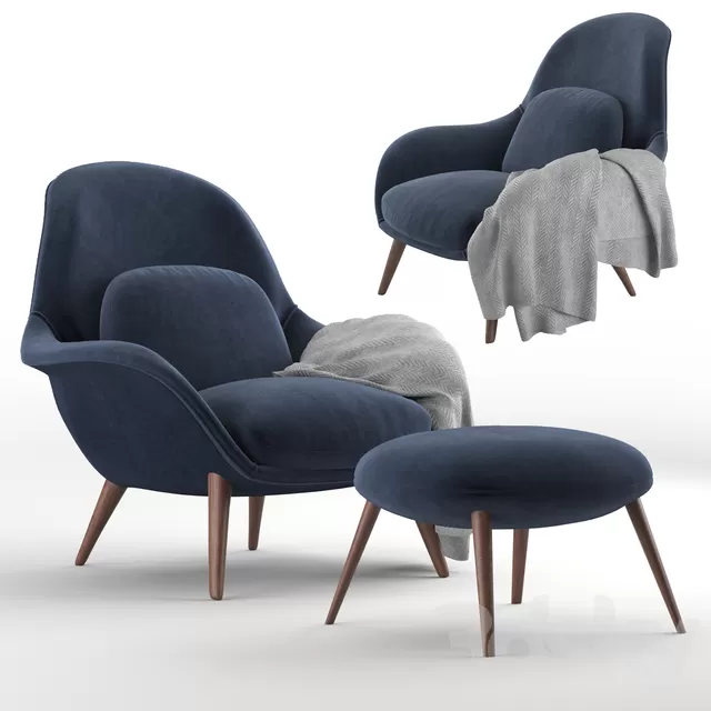 Armchair 3D Models – 0428 Armchair 3D Models – 0428