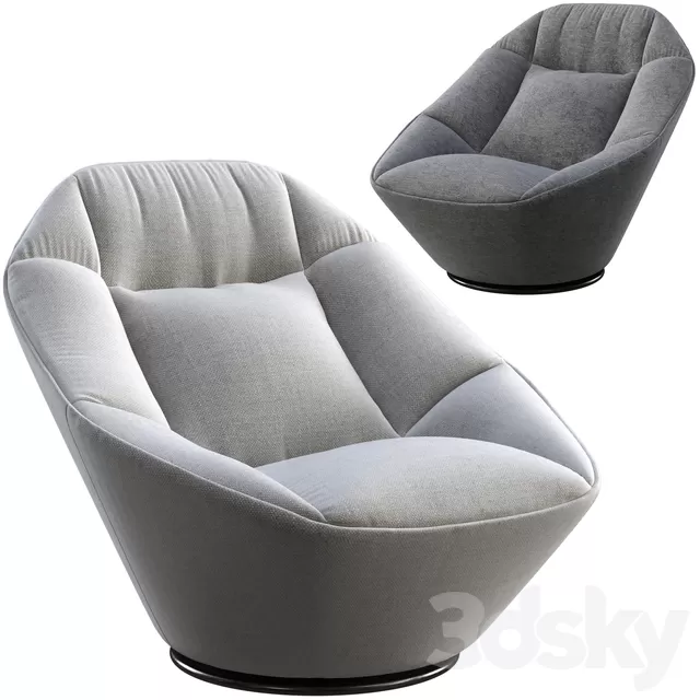 Armchair 3D Models – 0445 Armchair 3D Models – 0445