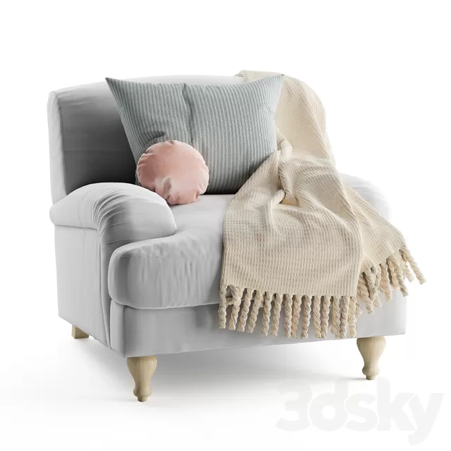 Armchair 3D Models – 0453 Armchair 3D Models – 0453