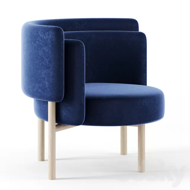 Armchair 3D Models – 0455 Armchair 3D Models – 0455