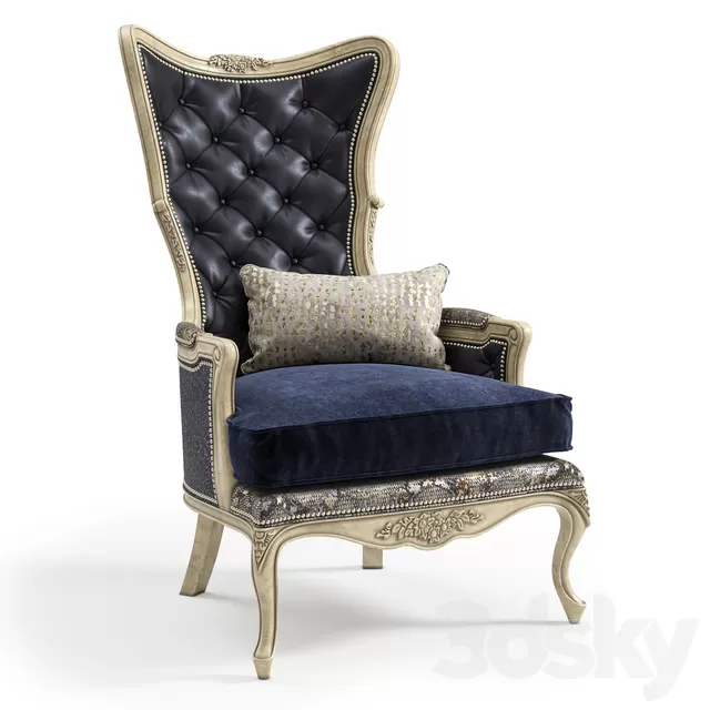 Armchair 3D Models – 0458 Armchair 3D Models – 0458