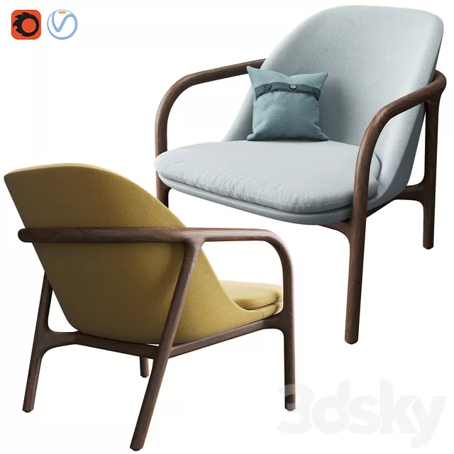 Armchair 3D Models – 0501 Armchair 3D Models – 0501