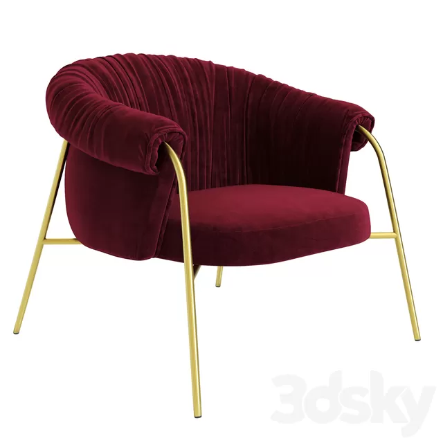 Armchair 3D Models – 0502 Armchair 3D Models – 0502