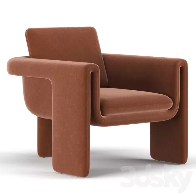 Armchair 3D Models – 0512 Armchair 3D Models – 0512