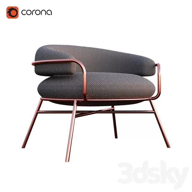 Armchair 3D Models – 0518 Armchair 3D Models – 0518
