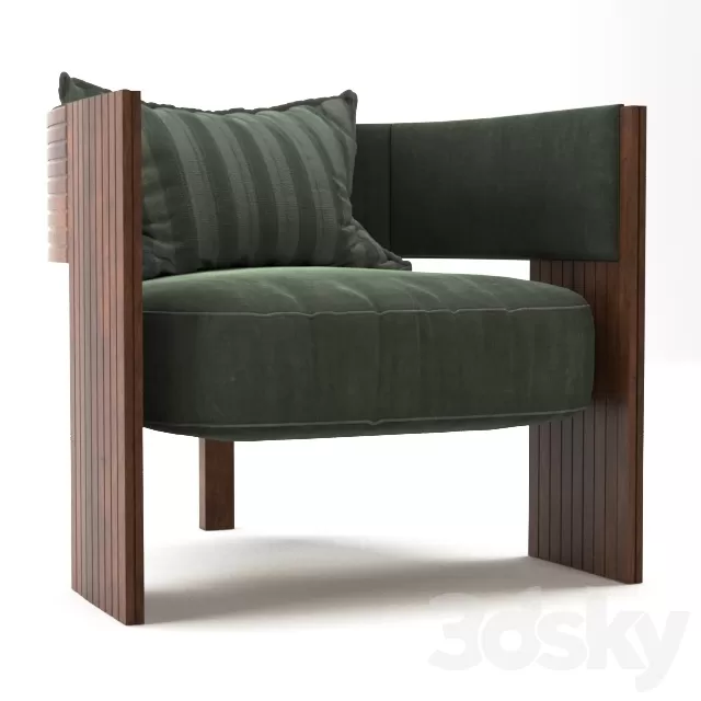Armchair 3D Models – 0519 Armchair 3D Models – 0519