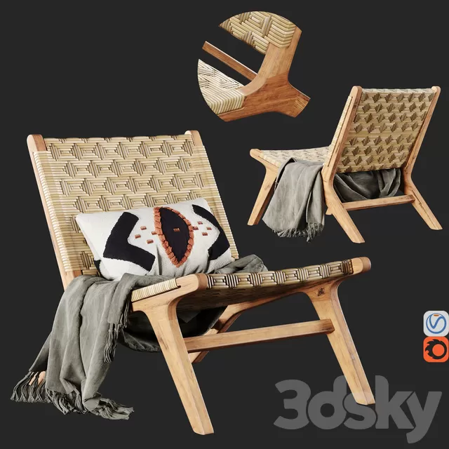 Armchair 3D Models – 0528 Armchair 3D Models – 0528