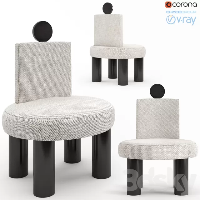 Armchair 3D Models – 0533 Armchair 3D Models – 0533