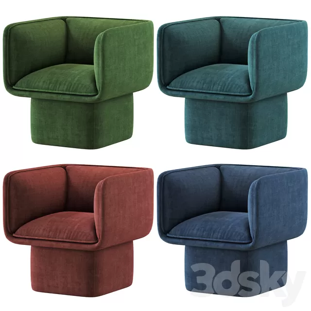 Armchair 3D Models – 0543