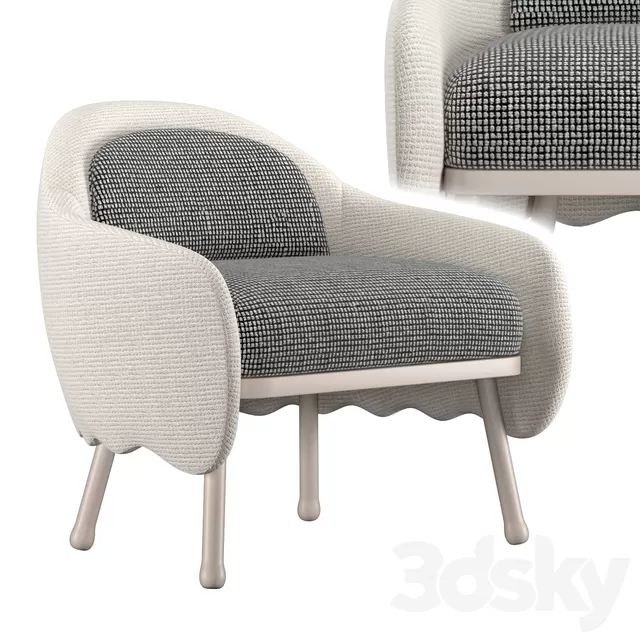 Armchair 3D Models – 0558
